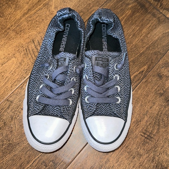 Blue slip on converse all stars - Picture 2 of 8